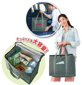 大きな保冷温ボックスバッグ　ノベルティ　販促　春　レジャー　買い物バッグ　レジバッグ