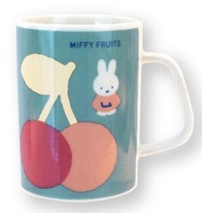 【予約販売！！3月中旬頃出荷予定！！】　MIFFY FRUITS マグ　(グリーン)