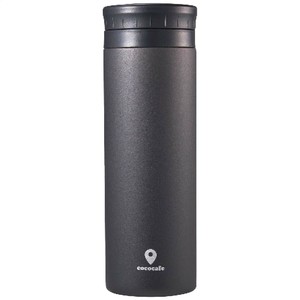 パウダーコート ココカフェ真空二重マグ500ml チャコール
