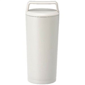 ハンドル付ステンレスタンブラー360ml グレージュ