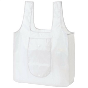 簡単たためるエコバッグ(ライトグレー)