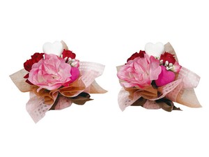 【日本製】ピンクバレンタインPOP2個セット【店舗装飾】