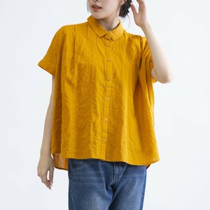 衬衫 竖纹 衬衫 5分袖 春夏