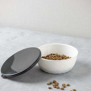 アボード キブル 犬 猫 蓋付きボウル ペットフード 食器 保存容器 割れにくい