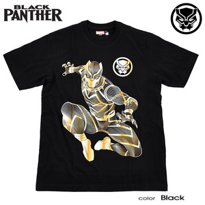 MARVEL マーベル ブラックパンサー BLACK PANTHER ワカンダ  Tシャツ アベンジャーズ  半袖 アメコミ