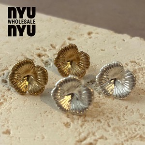 [ピアス]レディース 韓国アクセサリー シルバー/ゴールド ピアス  フラワー お花 オシャレ