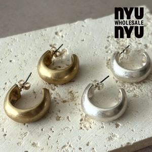 [ピアス]レディース 韓国アクセサリー シルバー/ゴールド ピアス  フープ シンプル