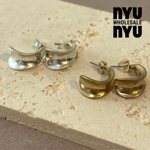 [ピアス]レディース 韓国アクセサリー シルバー/ゴールド ピアス フープ シンプル