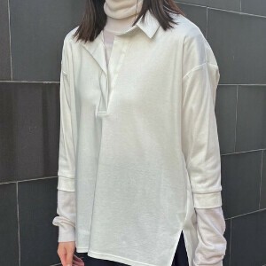 T 恤/上衣 五分袖