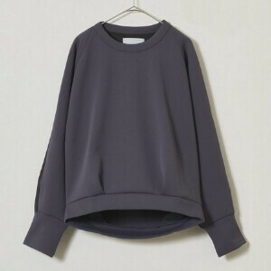 T-shirt Cardboard knit Lined pullover