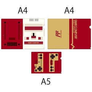 ファミリーコンピュータ雑貨シリーズ クリアファイル3枚セット