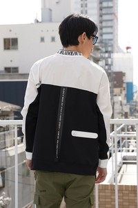 【ユニセックス】45932【LUXE/R】撥水加工　ストレッチナイロン切り替えバイヤス　（RMS）