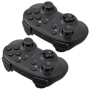 SWITCH ジャイロコントローラー ミニ 無線タイプ 2個セット ブラック CY-NSGYCMB2-BK