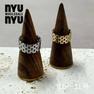 [リング]シルバー/ゴールド 韓国アクセサリー リング 指輪 シンプル レディース10号