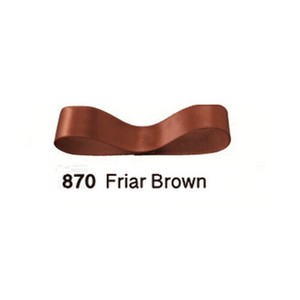 Unique Ribbon Brown 13mm