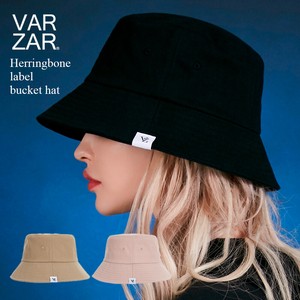 VARZAR Herringbone label bucket hat ヘリボーンレーベルバケットハット