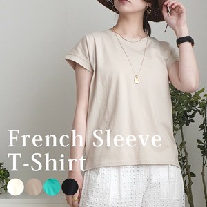 【新色登場】フレンチスリーブTシャツ トップス 半袖Tシャツ 2025夏新作【一部予約】