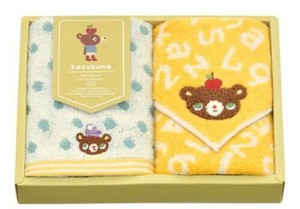 かずくま ファンファン KK1509 ウォシュタオル2 1配色 1配色