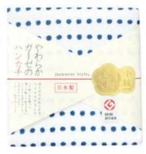 日本製 made in japan ジャパニーズスタイル まめしぼり JS4143 ハンカチ 1配色 1配色