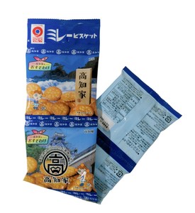【野村煎豆加工店】4連ミレービスケット　高知家　30g×4