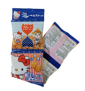 【野村煎豆加工店】ハローキティ4連ミレービスケット　30g×4