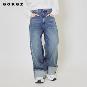ロールアップデニムパンツ