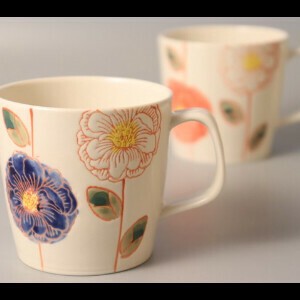 Mug Red Arita ware Made in Japan