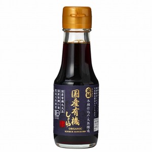 笛木醤油 金笛　国産有機しょうゆ 100ml