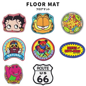 American Floor Mat アメリカンフロア マット Betty Boop GARFIELD BABH DINOS R66 玄関 リビング キッチン