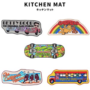 American Kitchen Mat アメリカンキッチン マット Betty Boop GARFIELD 玄関 リビング キッチン トイレ