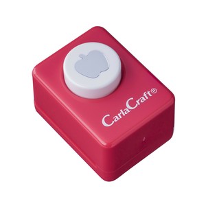 【カール事務器】 スモールサイズクラフトパンチ CP-1 リンゴ