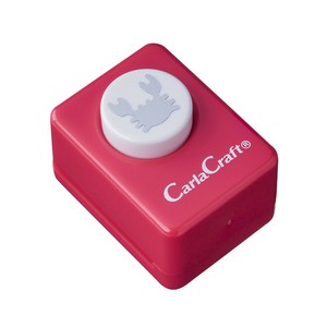 【カール事務器】 スモールサイズクラフトパンチ CP-1 カニ