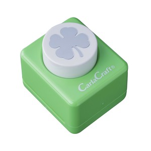 【カール事務器】 ミドルサイズクラフトパンチ CP-2 クローバー