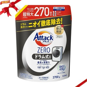 アタック ゼロ 衣料用洗剤 ドラム式タイプ 2700g