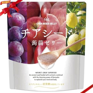 チアシード こんにゃくゼリー ダイエット蒟蒻ゼリー 60個入 4種類