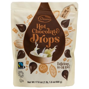 ホットチョコレートドロップス 500g 粒タイプ