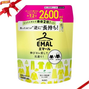 エマール リフレッシュグリーン おしゃれ着用 洗濯洗剤 2600ml