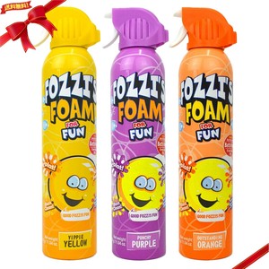 Fozzi's スプレー式石けん 泡泡 とびだすフォーミング お風呂で遊べるボディソープ 3本セット