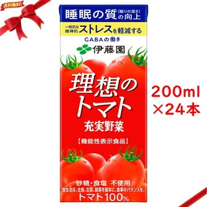 伊藤園 理想のトマト 200ml x 24本