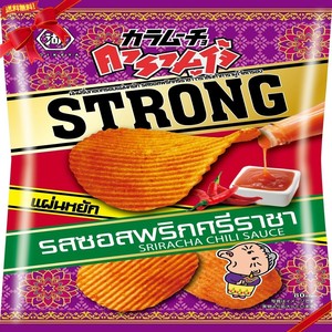 湖池屋 カラムーチョ ストロング 80g x 8袋 シラチャーソース味