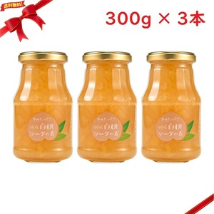 国産 白桃ソーダの素 300g×3本