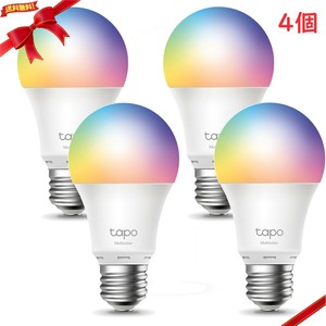 TP-Link マルチカラー対応 スマートLEDランプ L530E x 4個セット