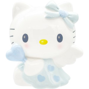 【4月中旬入荷予定】貯金箱 エンジェルハローキティ ブルー