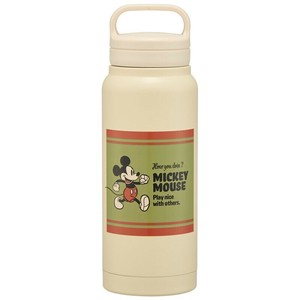 【スケーター】スクリューハンドル付マグボトル 500ml 【ミッキーマウス】