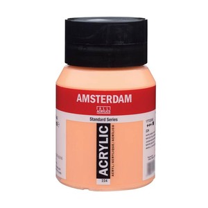 ターレンス アムステルダムアクリリックカラー500ml 224 ネープルスイエローレッド 407293