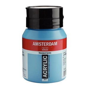 ターレンス アムステルダムアクリリックカラー500ml 517 キングスブルー T1772-517 483526
