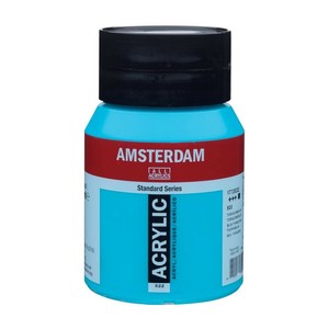 ターレンス アムステルダムアクリリックカラー500ml 522 ターコイズブルー T1772-522 407455