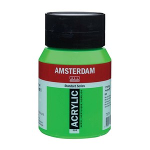ターレンス アムステルダムアクリリックカラー500ml 605 ブリリアントグリーン 407498