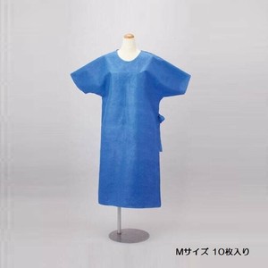 ハクゾウ　ハクゾウマルチ患者衣　M　10枚入　3108101