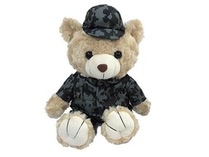 ACアドバンス デジタル迷彩ベア ぬいぐるみ 350mm BEAR011